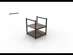 800mm プロモーションカウンターテーブル Q195 鋼製ディスプレイスタンド