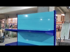 スーパーマーケットの棚にはどんな種類がありますか.