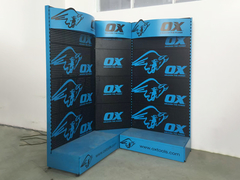 ハードウェアショップラック 広告ボードのディスプレイラック