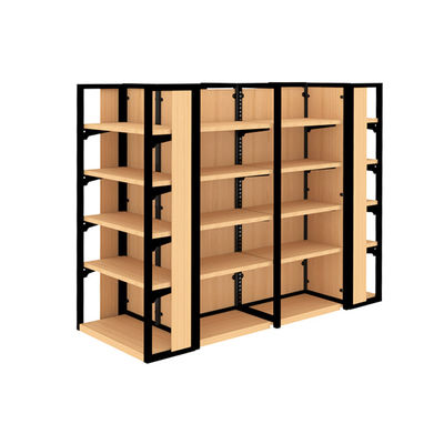 購入 金属製スーパーマーケット棚 軽負荷ディスプレイラック 30-100KGS 容量 online manufacture