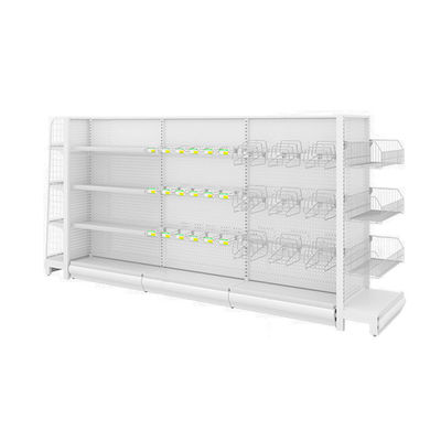 購入 5-Shelf Metal Supermarket Gondola Display Rack 80kg Capacity online manufacture