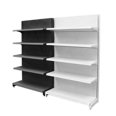 購入 Customizable 5-Shelf Metal Gondola Display for Supermarkets 80kg Capacity online manufacture