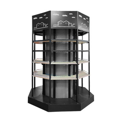 購入 Customized 5-Shelf Metal Supermarket Gondola Rack 80kg Capacity online manufacture