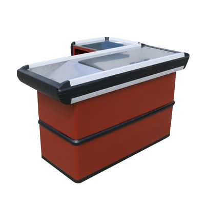 購入 プロの食品グレード304 スーパーマーケットのチェックアウトカウンター ISO9001認証と60%改善された手感覚 online manufacture