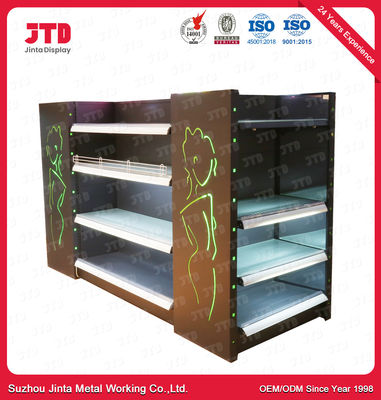 購入 Shelving 1600mmの重義務の上のGlasses 4つの層のShelf Supermarket Make online manufacture