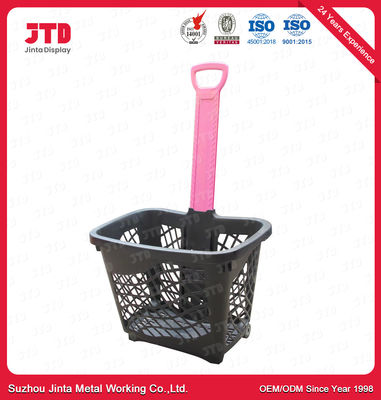 購入 45L HDPPのプラスチック トロリー バスケット35kgsの負荷の展開 online manufacture