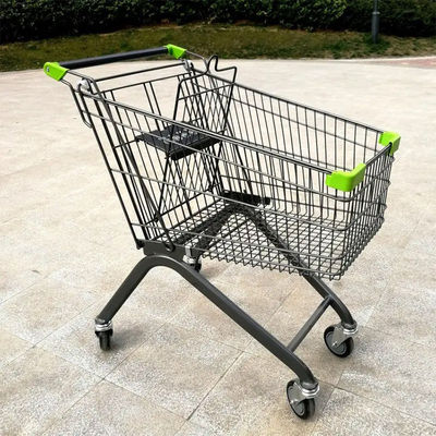 金属 買い物 トラール 頑丈 な ゴム の 輪 を 備えた 車