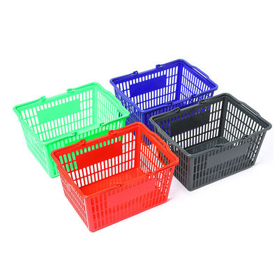 スーパーマーケットで買い物をするためのカスタマイズ可能な便利なプラスチックバスケット