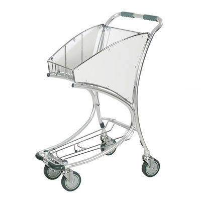頑丈なゴムホイール メタル空港荷物 トロッキー 荷物管理