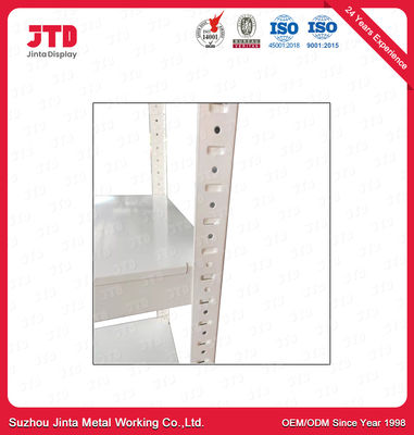 ヨーロッパ式層ごとの120cm 45cm Boltlessの金属の棚付け100kg