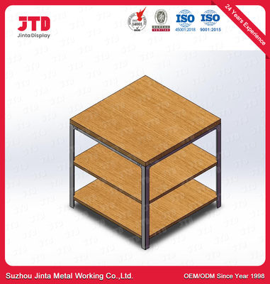 150kgs金属木棚付けの単位MDF 3層の陳列だな